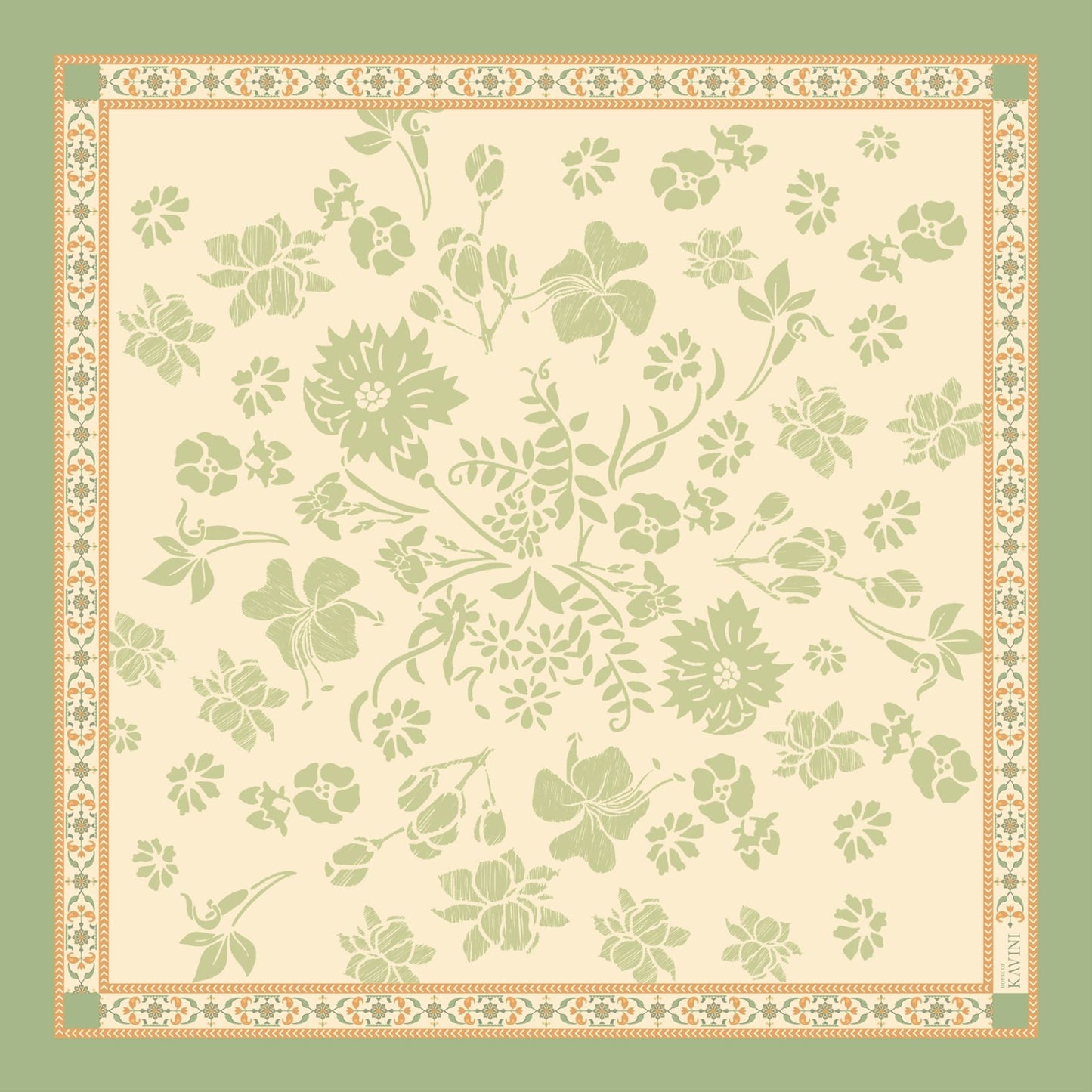 Verdant Whispers Scarf